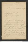 Nachlass Franz Steindachner, Brief von Österreichischer Fischerei-Verein an Franz Steindachner (21.11.1888), Inv.Nr. 377.02, Seite 1